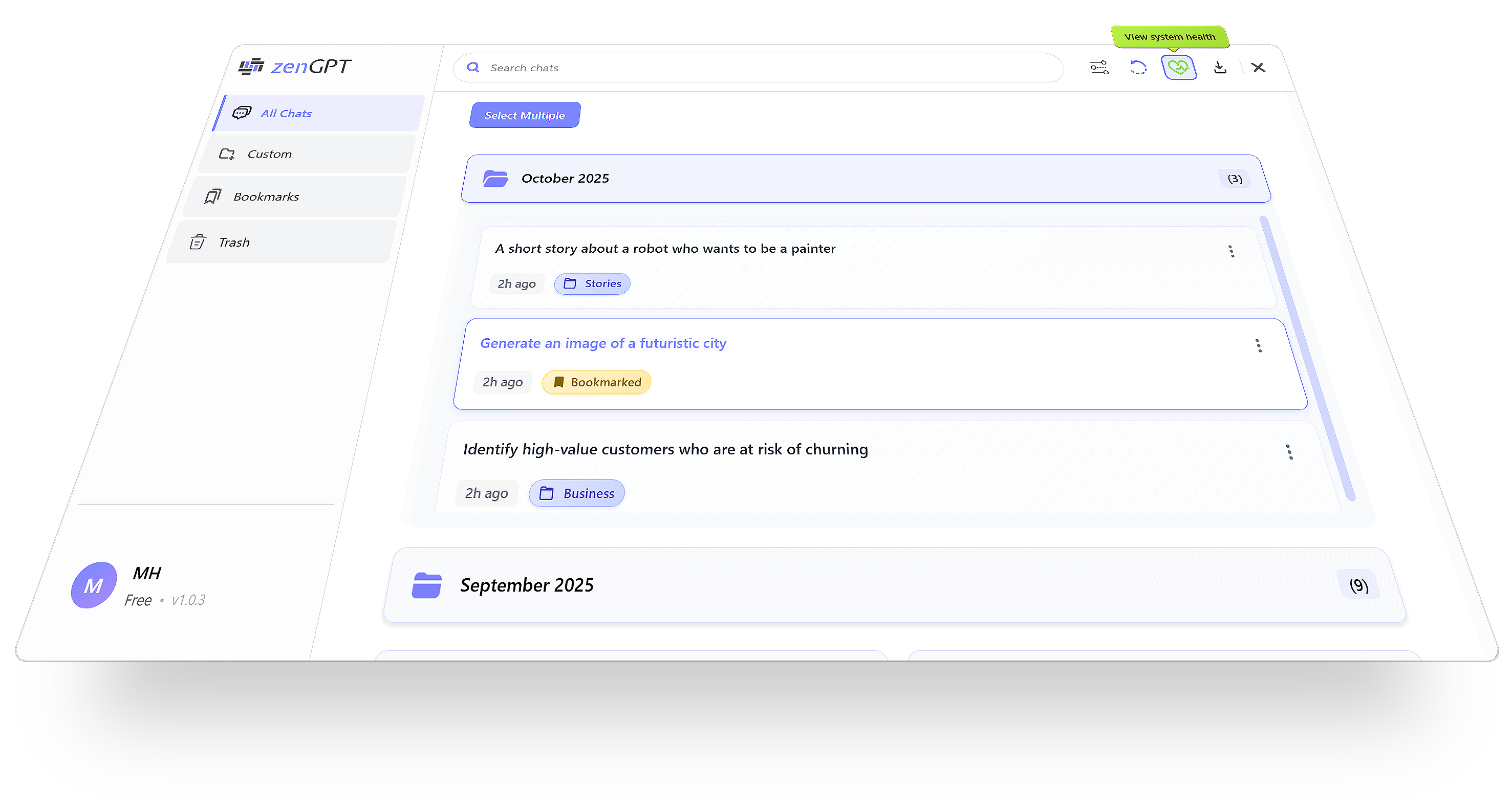 zenGPT Extension Interface